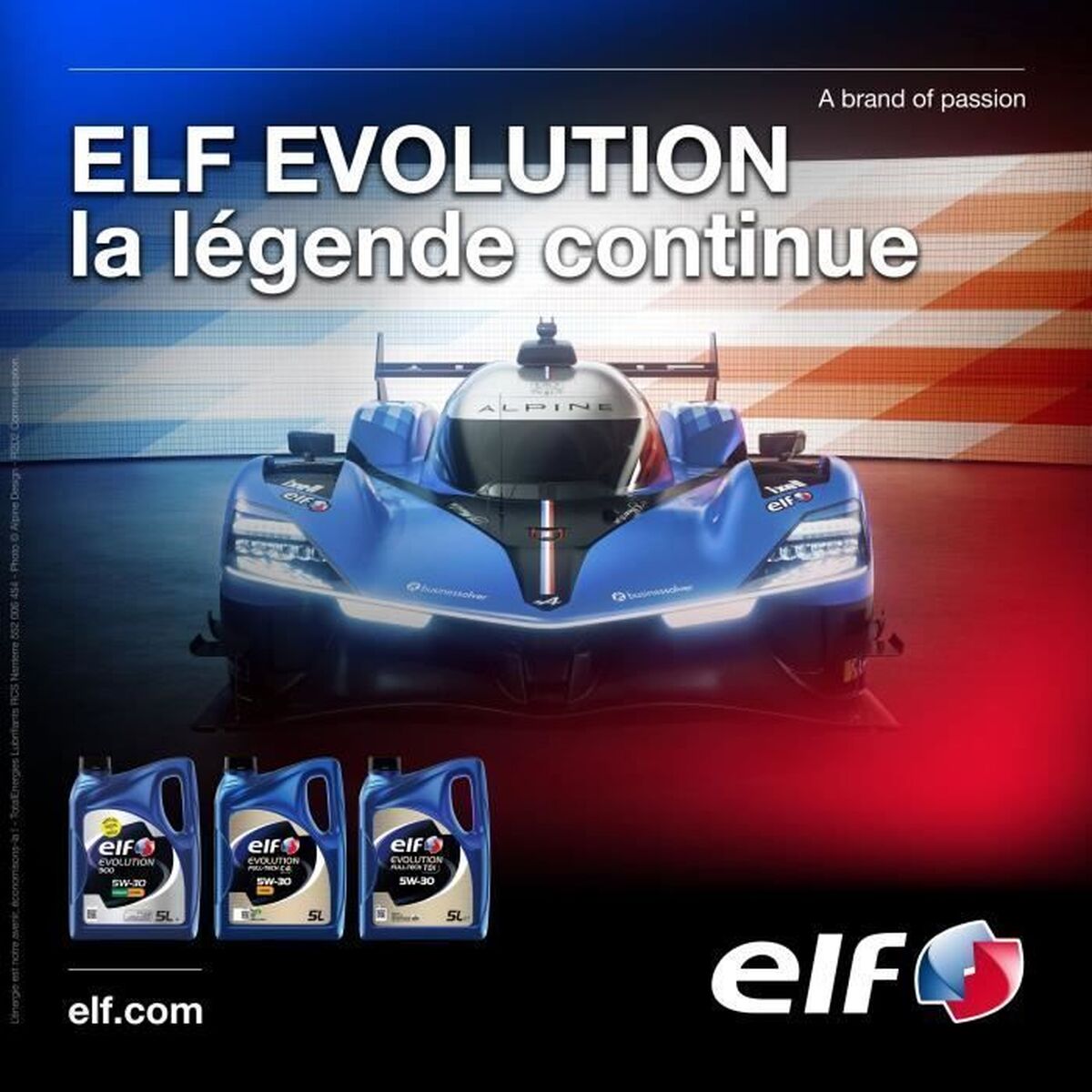 Aceite de Motor para Coche Elf Evolution FULL-TECH R 5 L 5W30