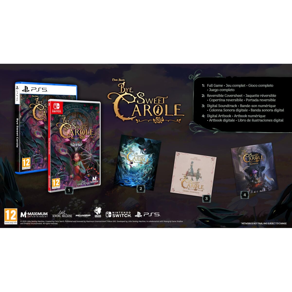 Videojuego para Switch Just For Games Bye Sweet Carole