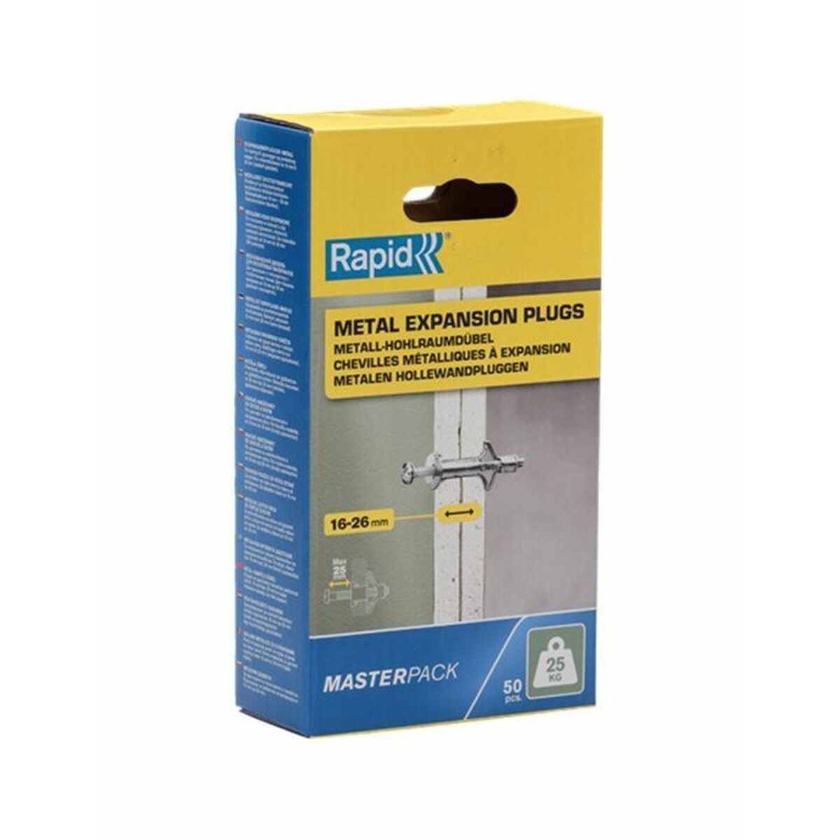 Anclaje de expansión Rapid 50 Unidades