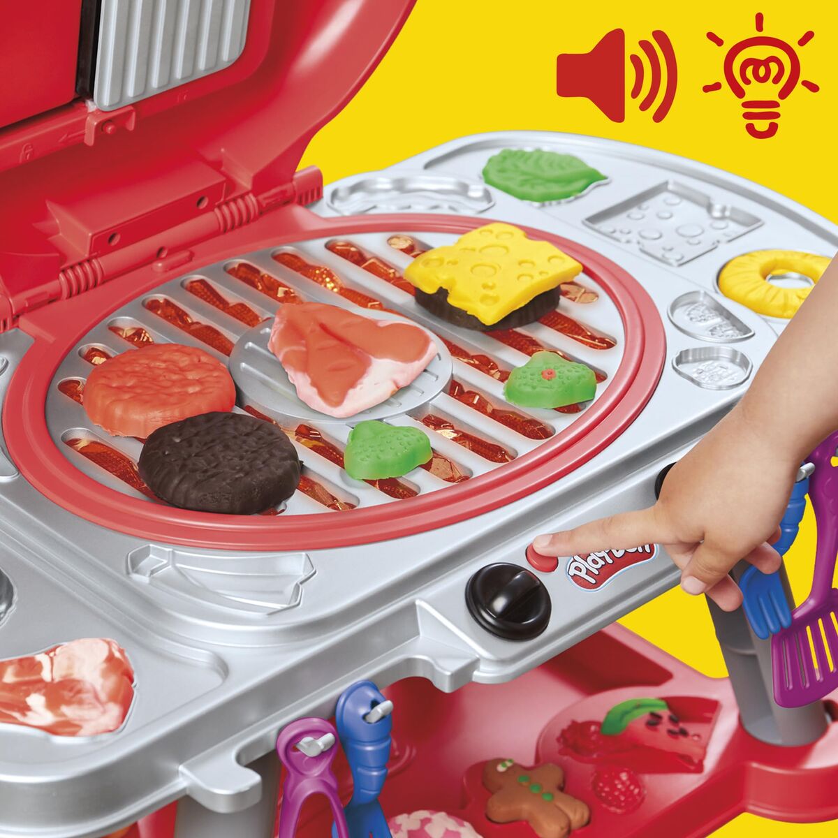 Juego de Plastilina Play-Doh Grilled Delights