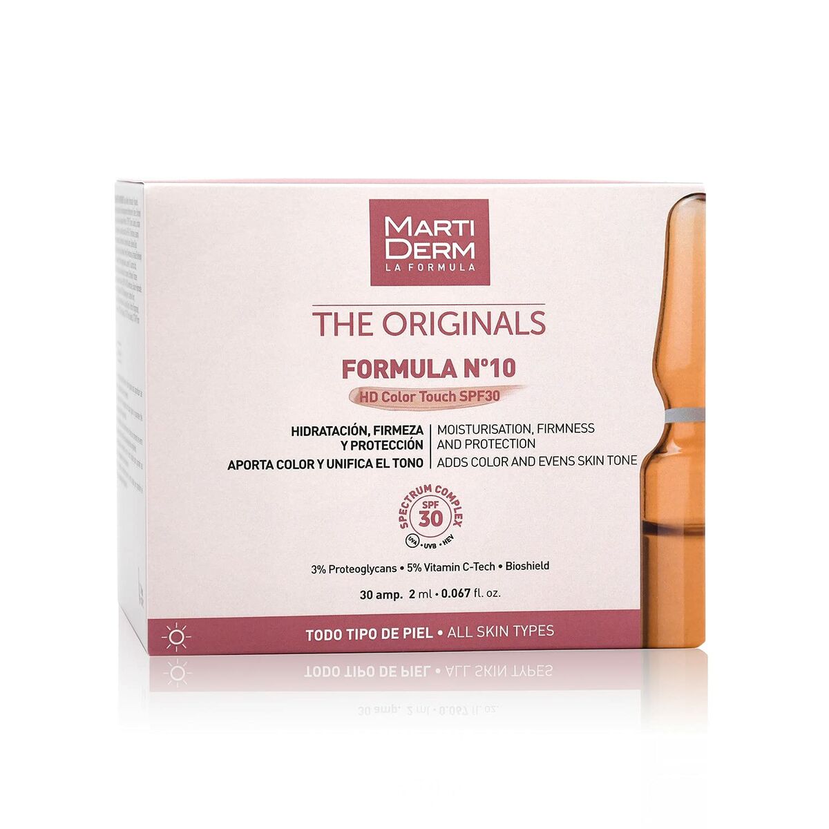 Crema Facial Martiderm THE ORIGINALS Spf 30 2 ml
