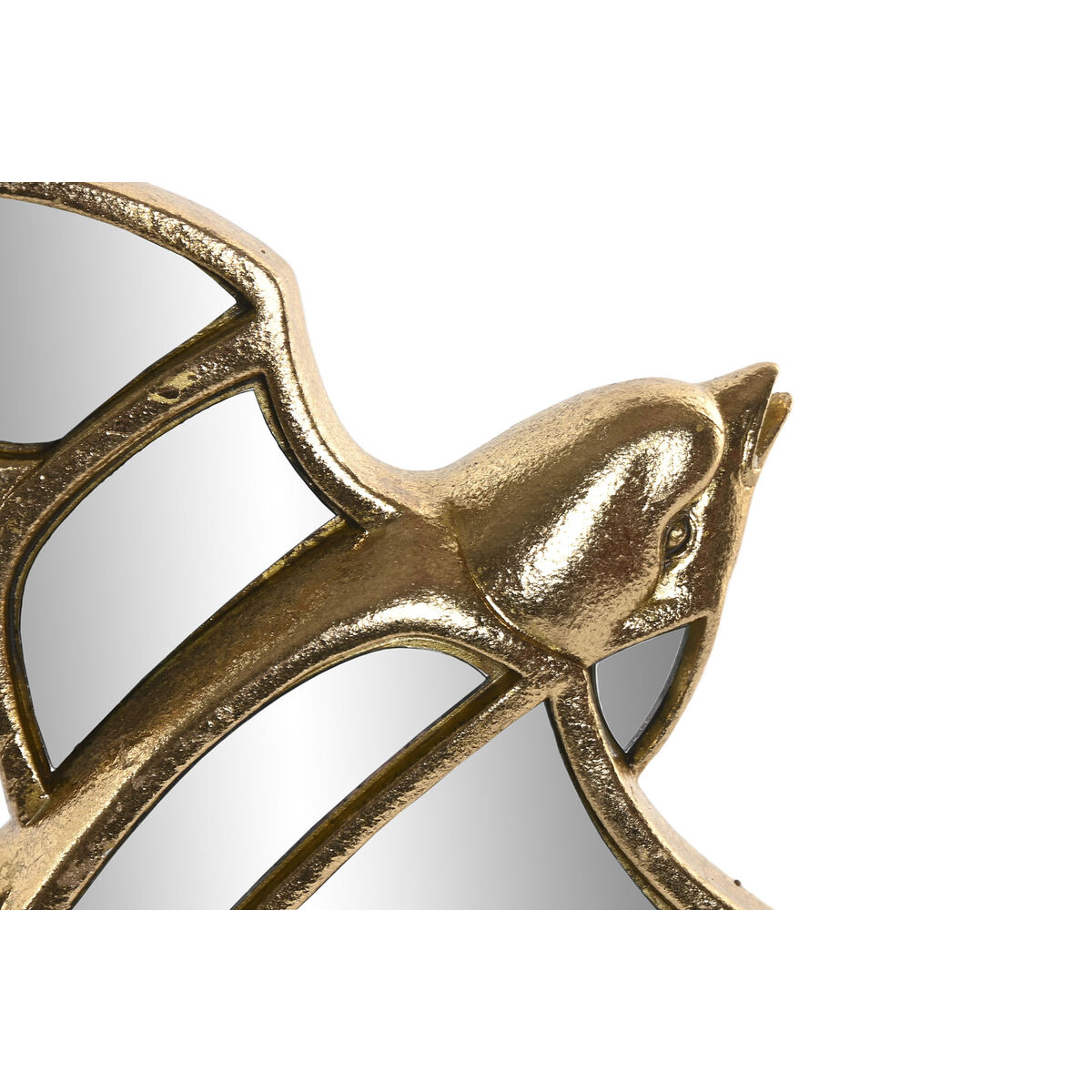 Decoración de Pared Home ESPRIT Dorado Moderno 28,5 X 3 X 28,5 CM