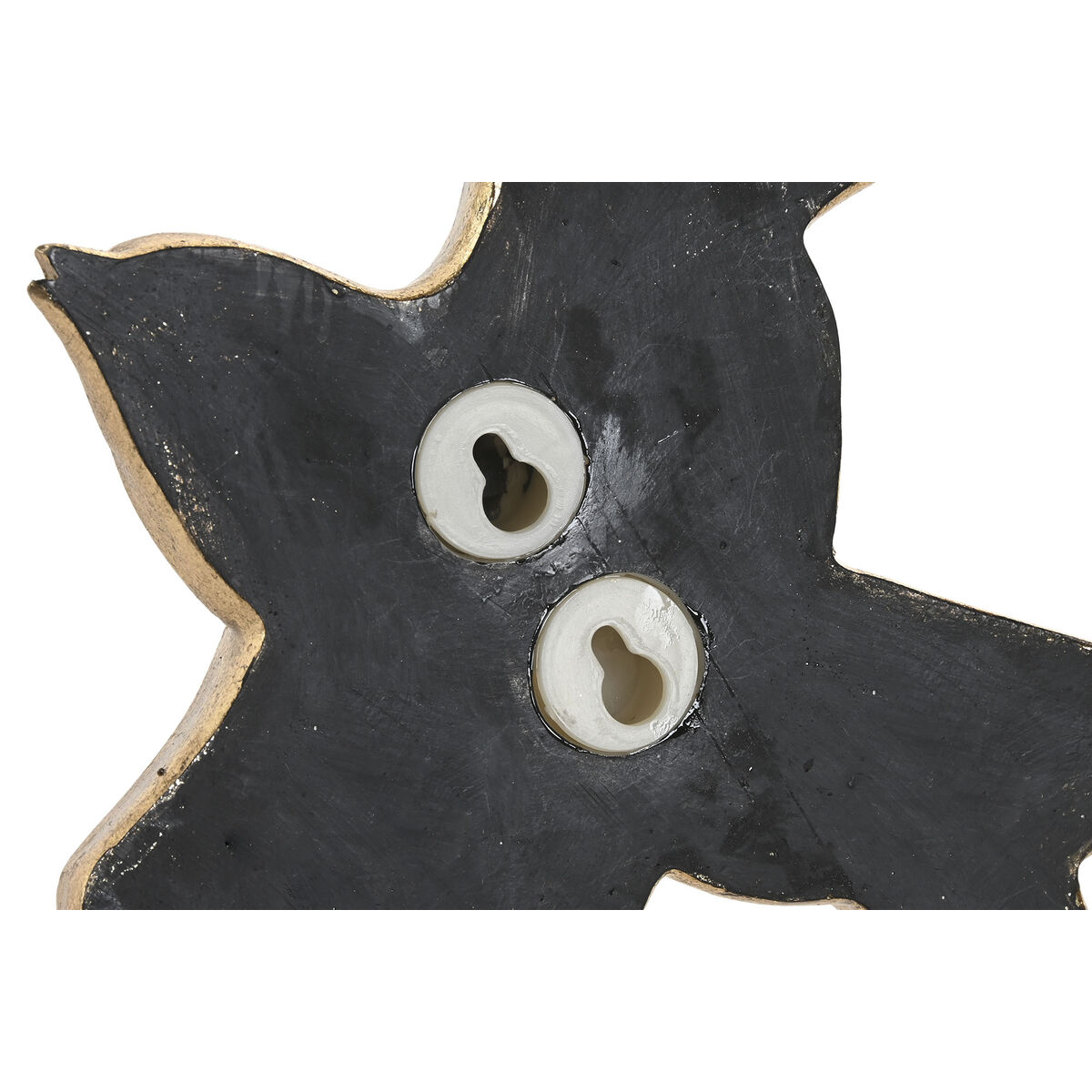 Decoración de Pared Home ESPRIT Dorado Moderno 28,5 X 3 X 28,5 CM