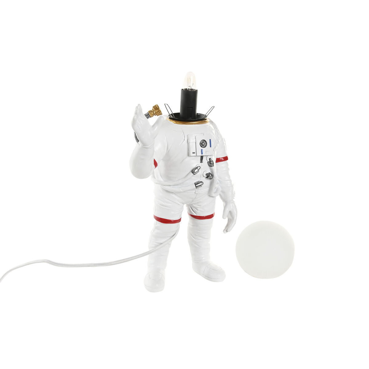 Lámpara de mesa Home ESPRIT Blanco 220 V