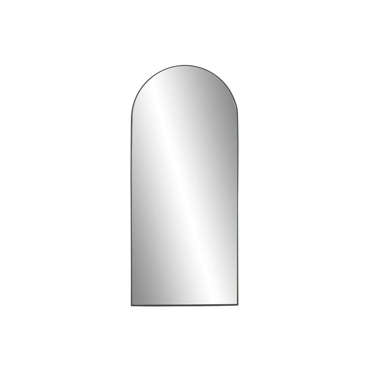 Espejo de pared Home ESPRIT Negro 80 x 2 x 180 cm