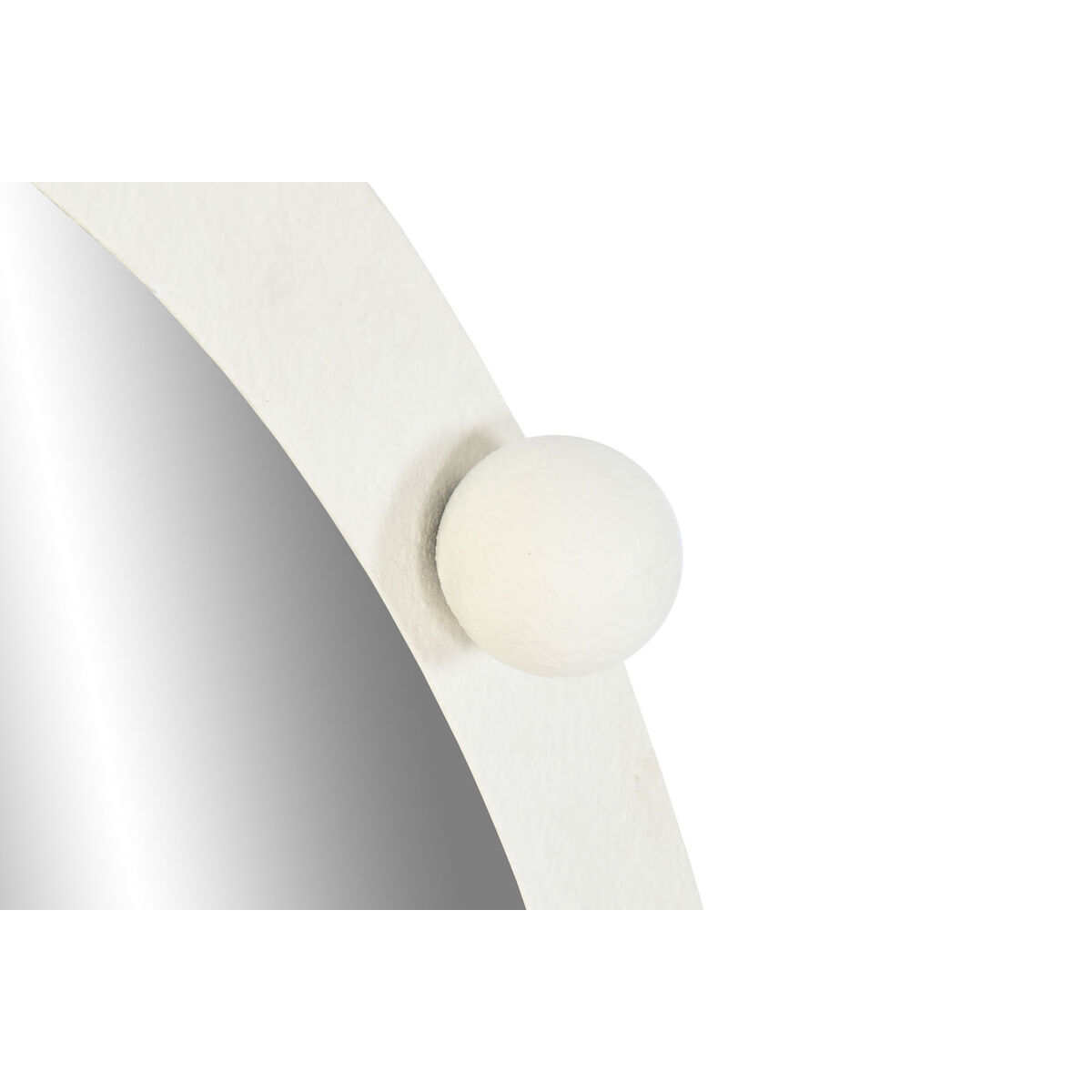 Espejo de pared Home ESPRIT Blanco Moderno 100 X 7,5 X 100 CM