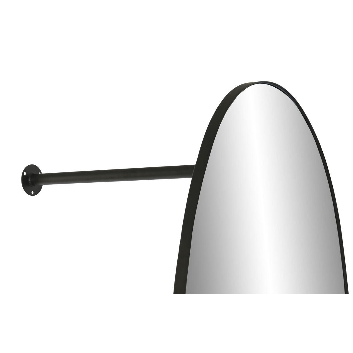 Espejo Vestidor Home ESPRIT Negro Cristal Hierro 61 X 53,5 X 190 CM