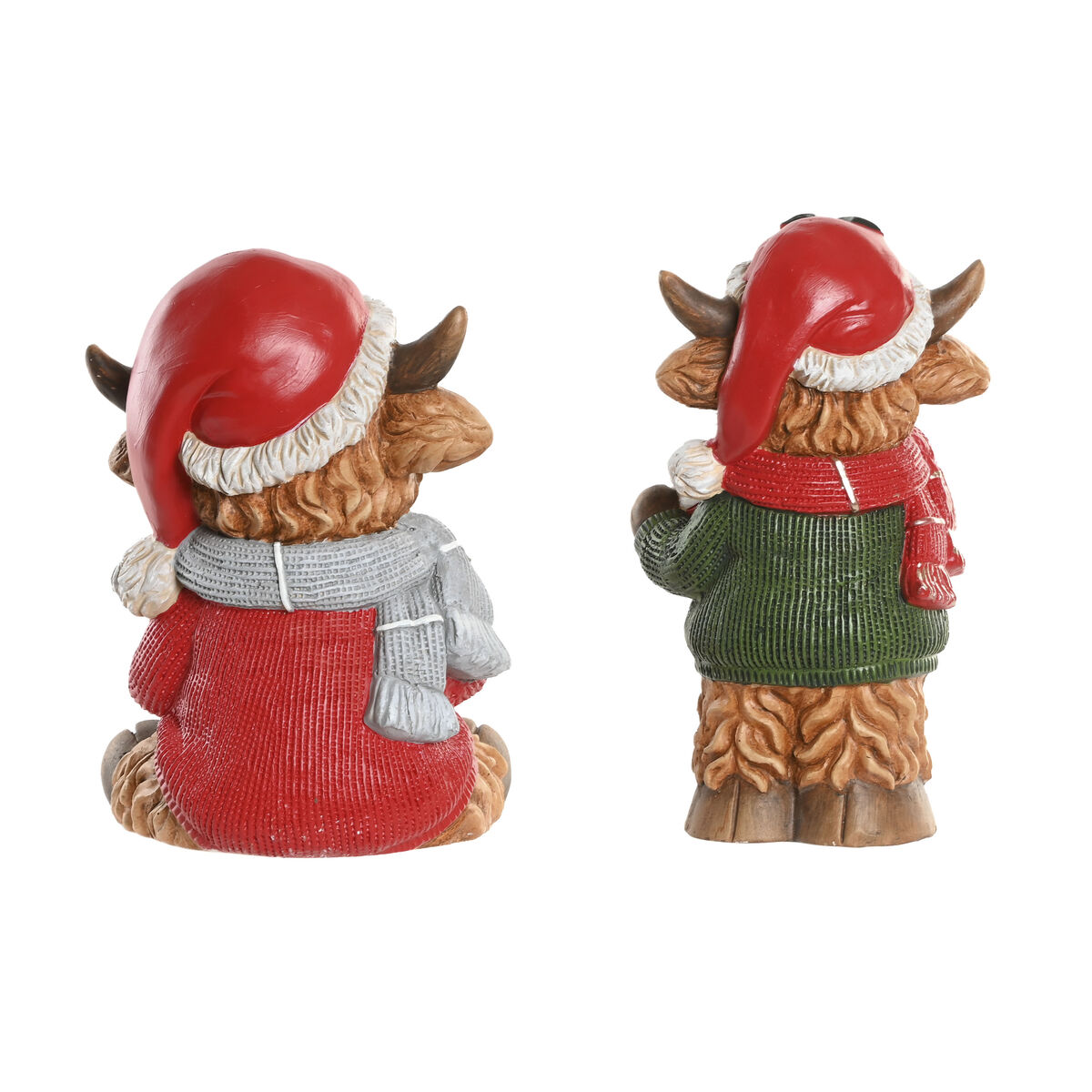 Adorno Navideño Home ESPRIT Multicolor 22,5 X 19 X 38 CM (2 Unidades)