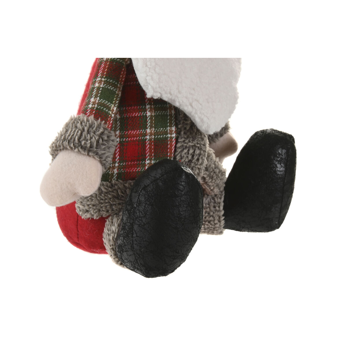 Adorno Navideño Home ESPRIT Rojo Verde 23 X 16 X 51 CM (2 Unidades)