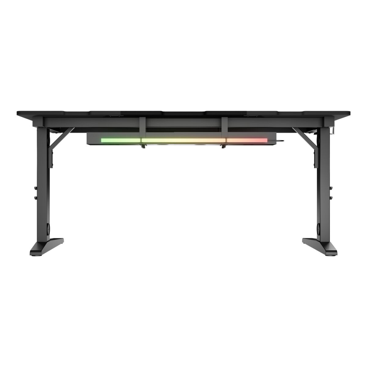 Mesa de Escritorio Genesis NDS-2250 Negro Acero Madera MDF (Reacondicionado A)