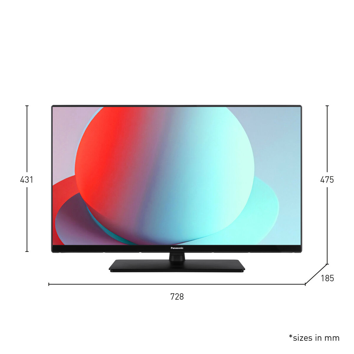 Televisión Panasonic TS32N30AEZ 32" HD LED (Reacondicionado B)