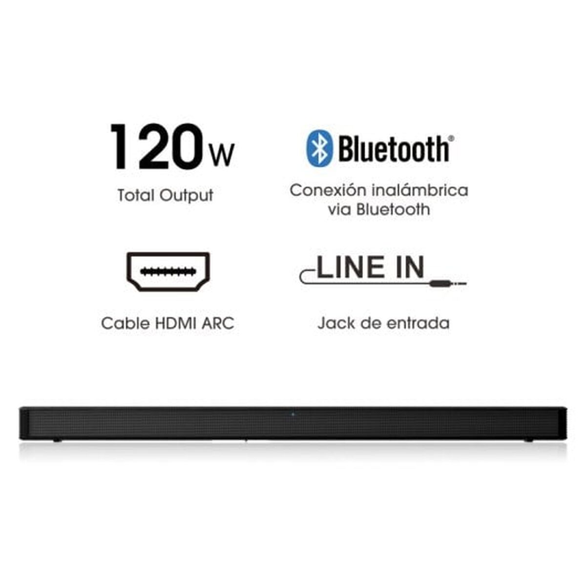 Barra de Sonido Hisense HS205G (Reacondicionado A)