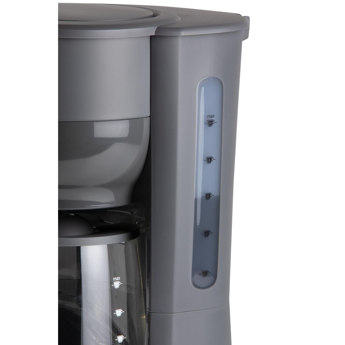 Cafetera de Goteo DOMO DO754K Gris 900 W 10 Tazas 1,25 L