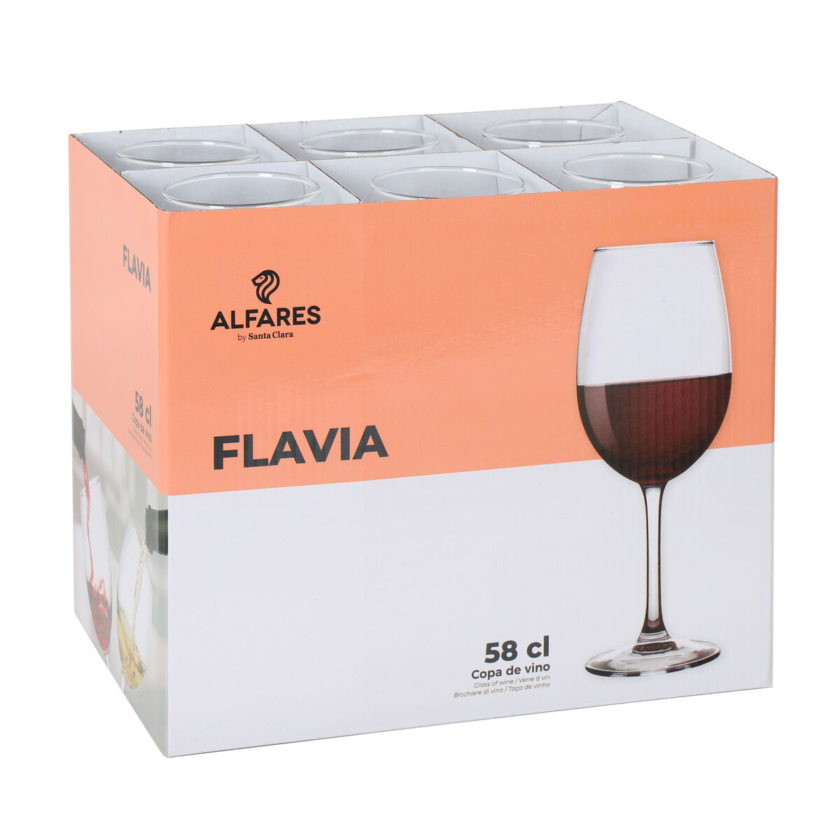 Copa de vino Alfares Flavia (24 Unidades)
