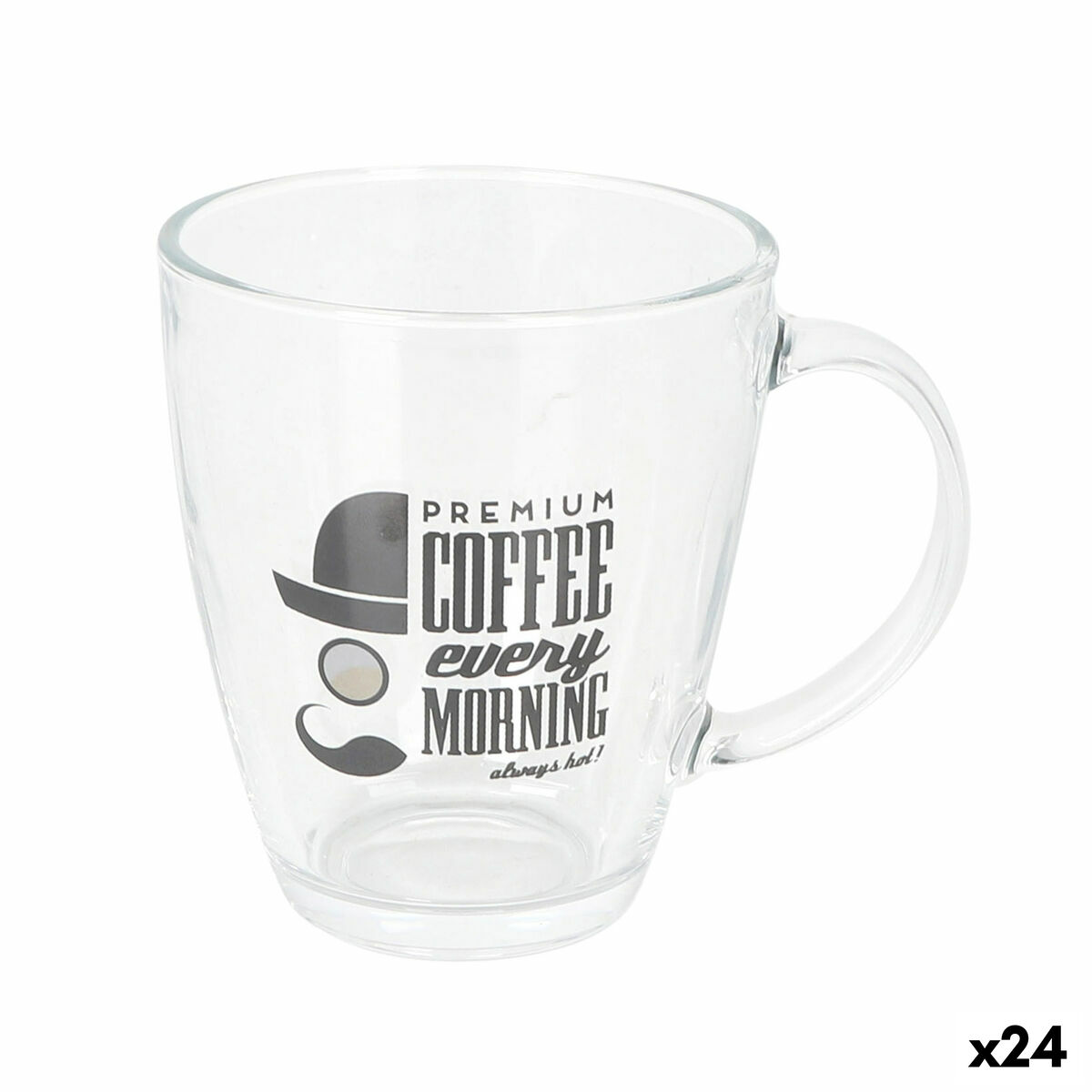 Set de Vasos La Mediterránea Taroda 380 ml 2 Piezas (24 Unidades)