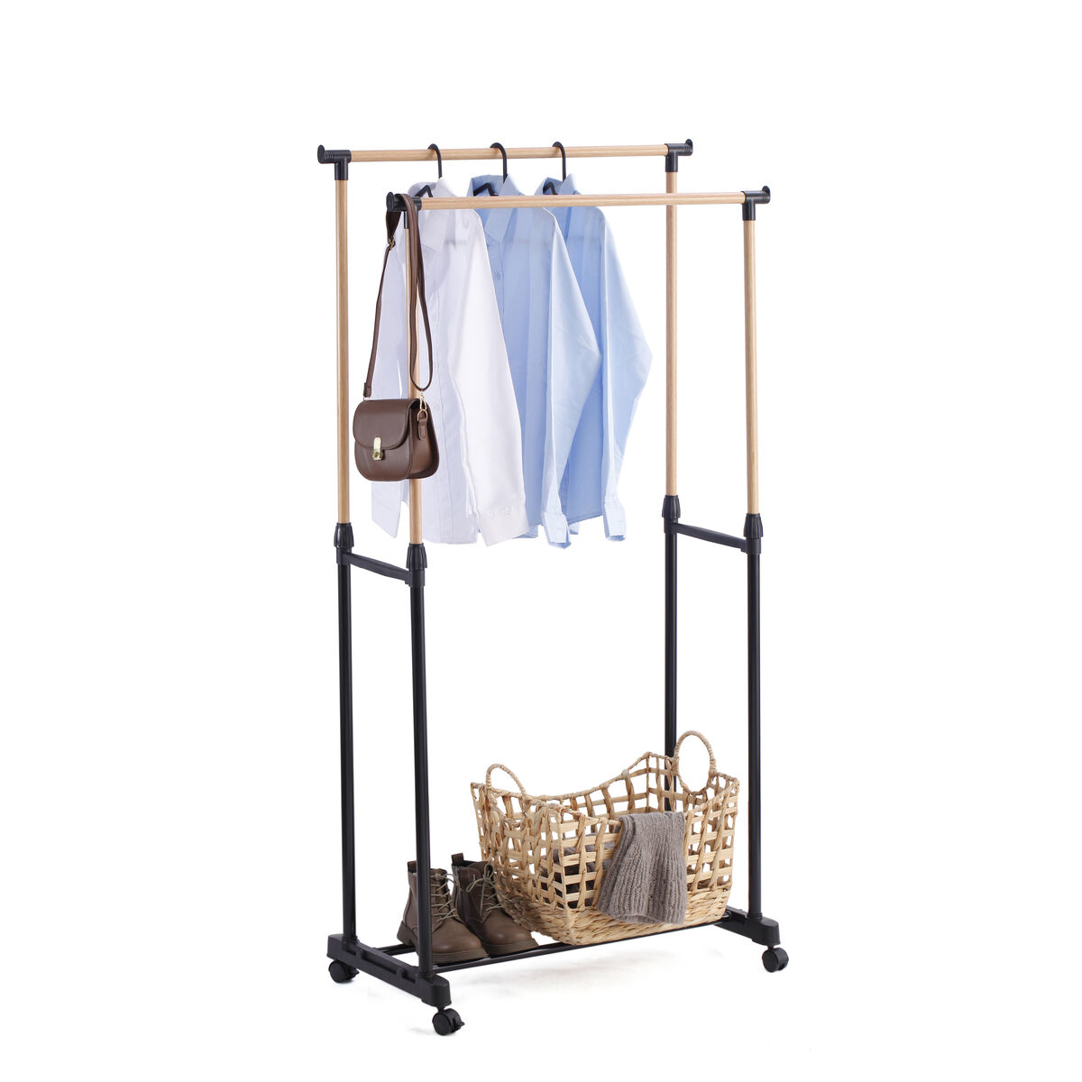 Perchero Confortime Wood 160 cm 19 mm 80 x 43 x 90 cm (6 Unidades)