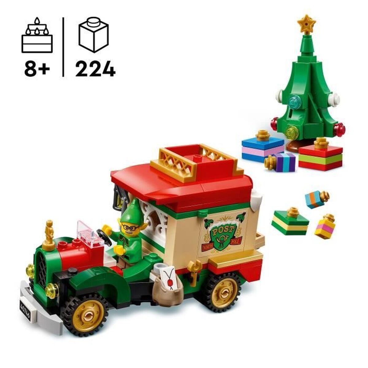 Juego de Construcción Lego 40746 Santa's Delivery Truck 224 Piezas