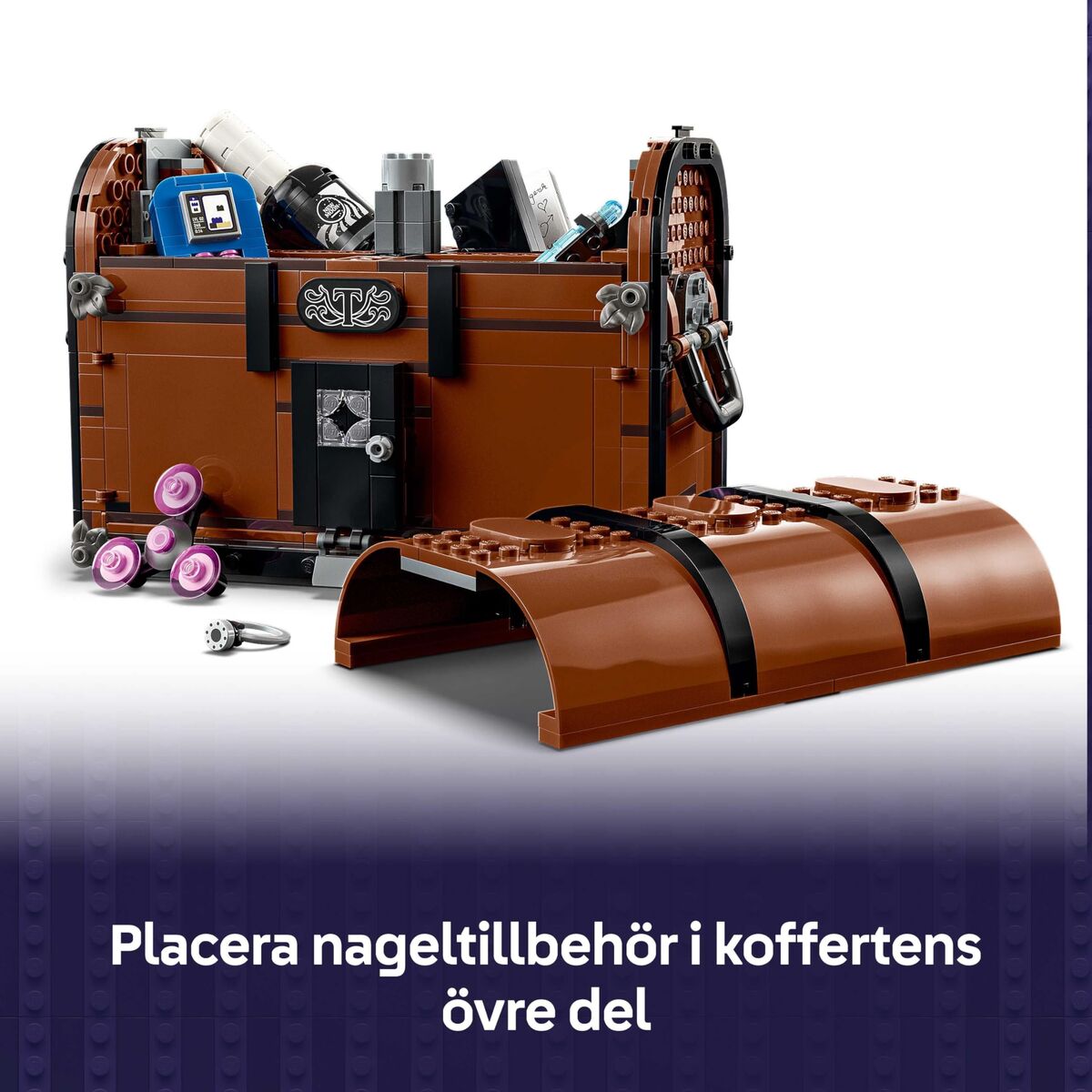 Juego de Construcción Lego Wednesday 76785 Thing's Apartment 828 Piezas