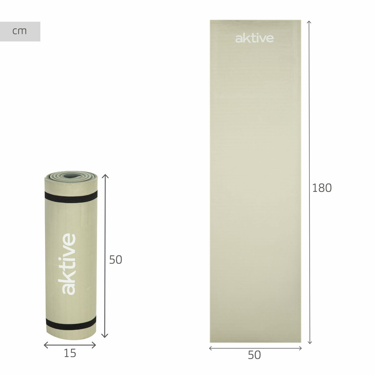 Esterilla Aktive 180 X 12 X 50 CM 4 Unidades