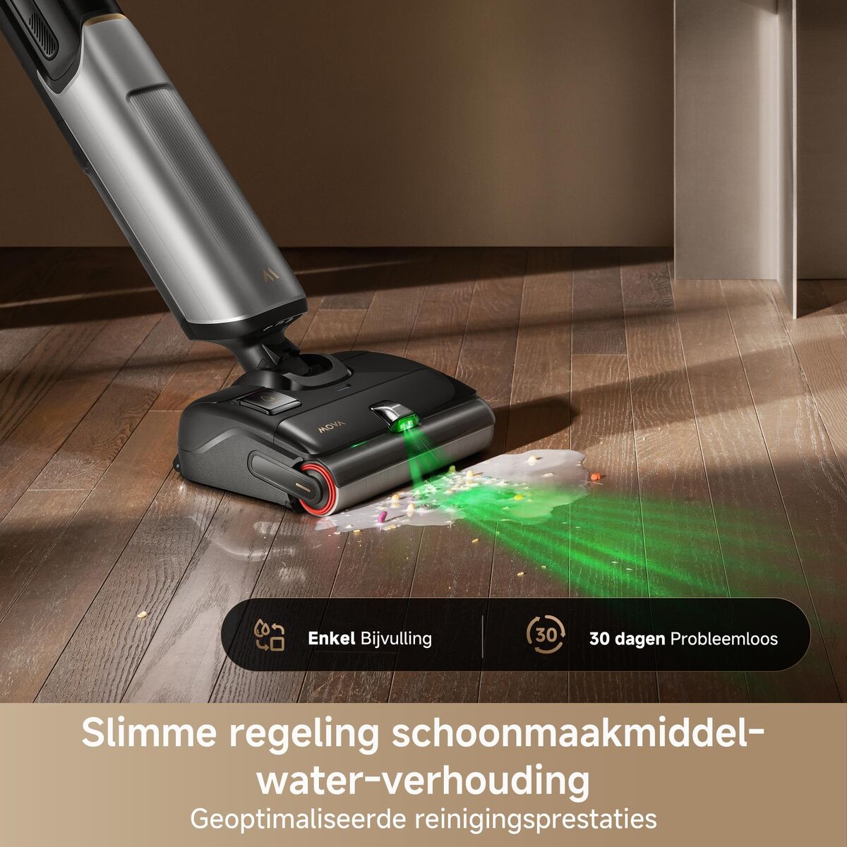 Aspirador MOVA Negro 450 W