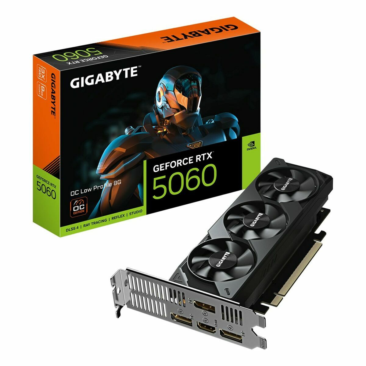 Tarjeta Gráfica Gigabyte 9VN5060O8L-00-G10 GEFORCE RTX 5060 8 GB GDDR7