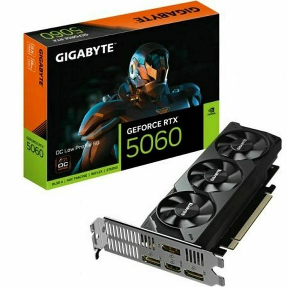 Tarjeta Gráfica Gigabyte 9VN5060O8L-00-G10 GEFORCE RTX 5060 8 GB GDDR7