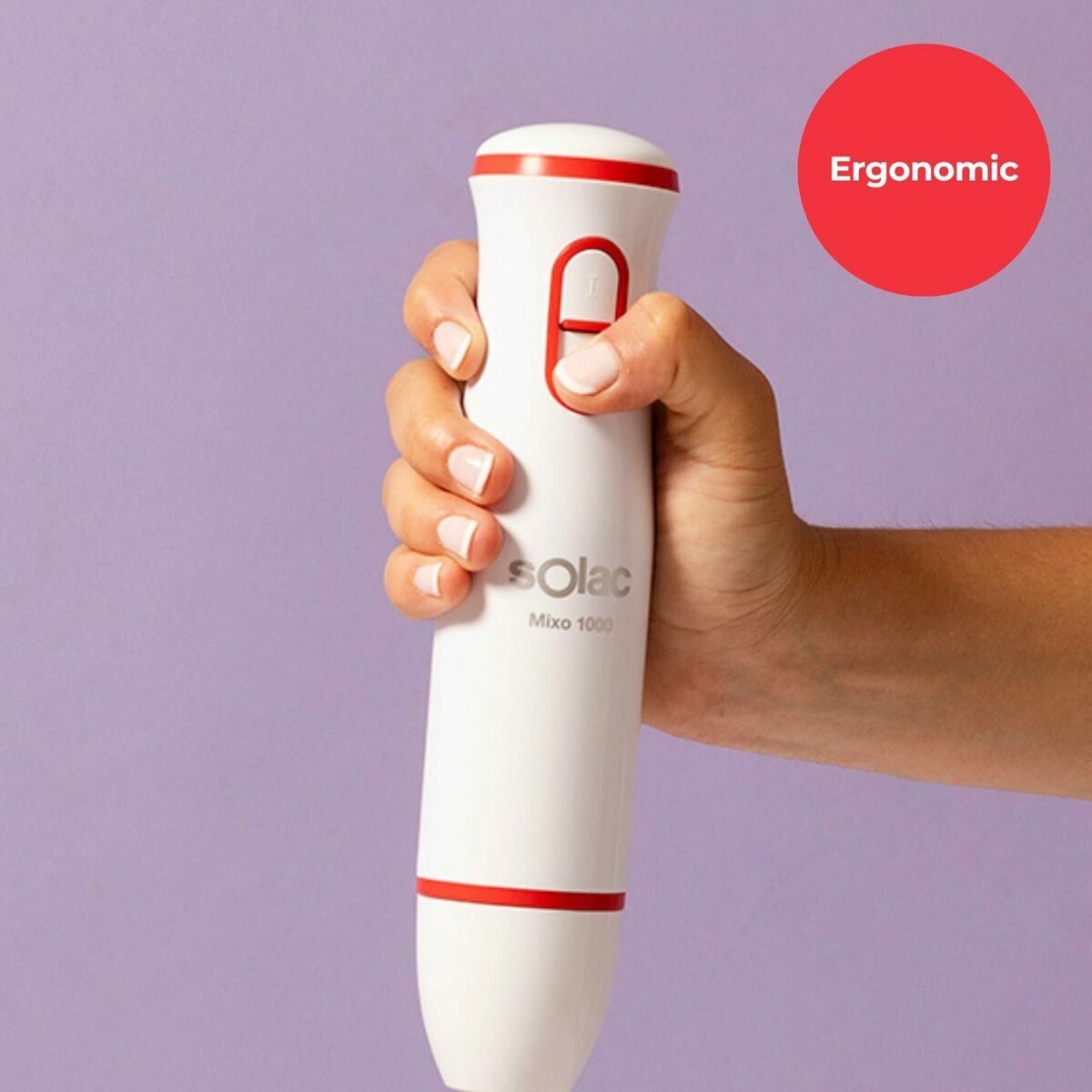 Batidora de Mano Solac BA5625 Blanco