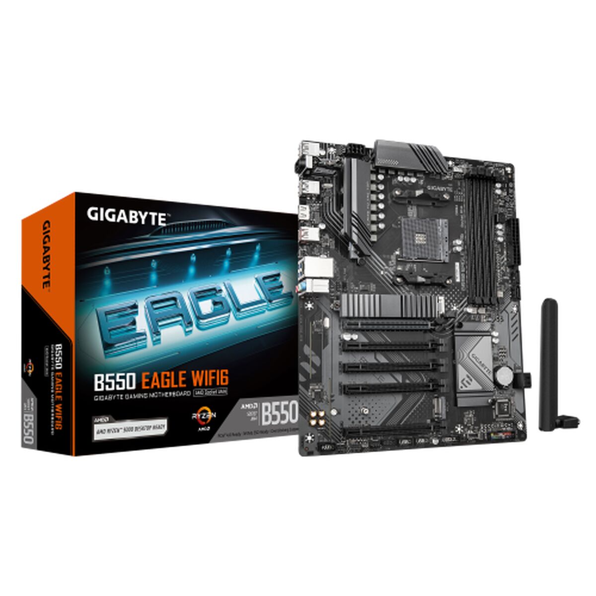 Placa Base Gigabyte EAGLE AMD B550 AMD AM4