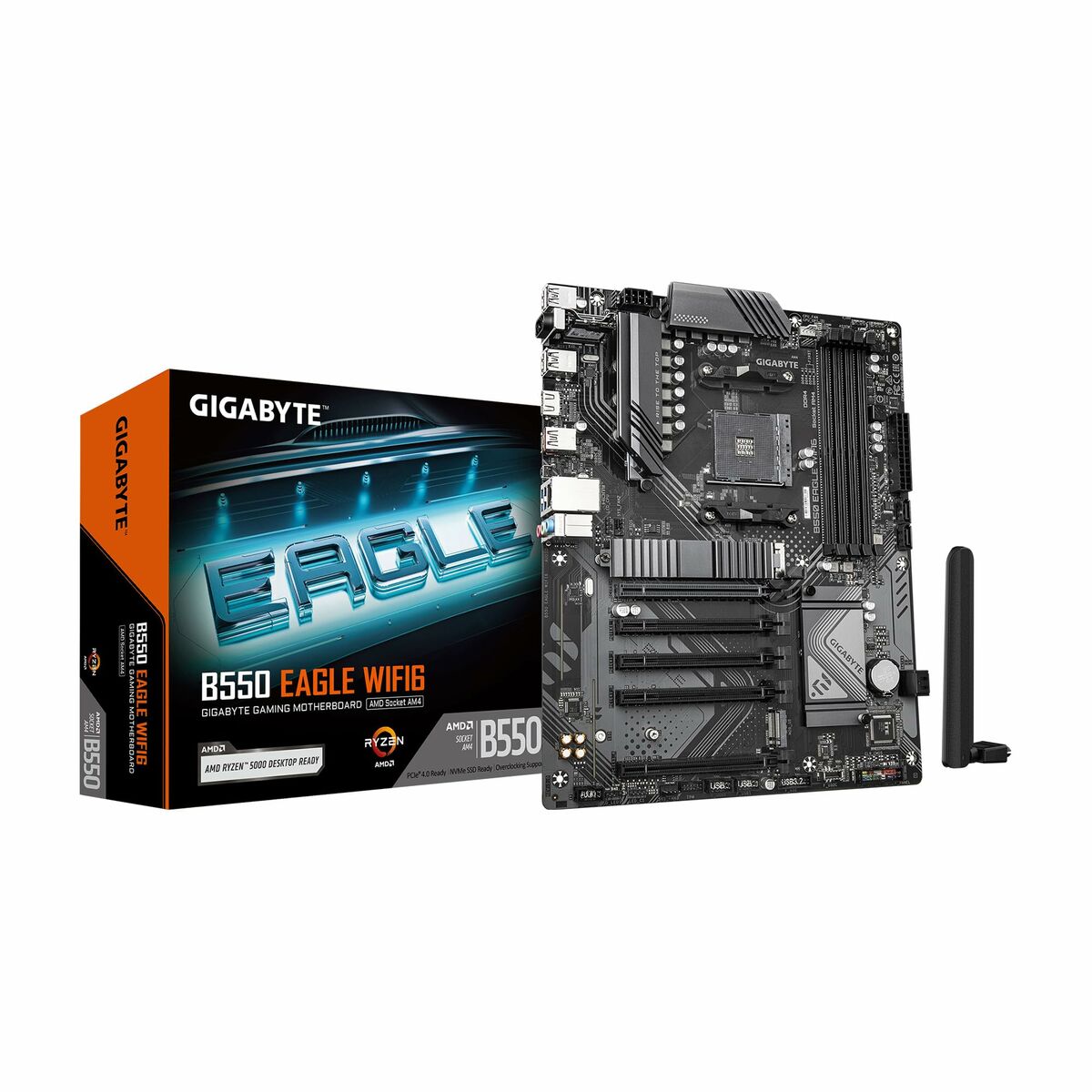 Placa Base Gigabyte EAGLE AMD B550 AMD AM4