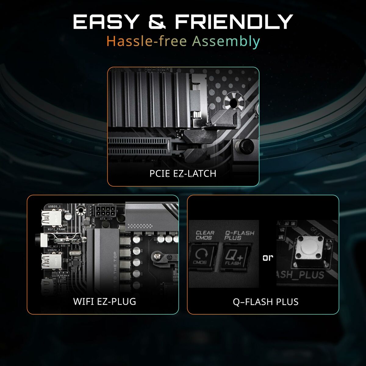 Placa Base Gigabyte EAGLE AMD B550 AMD AM4