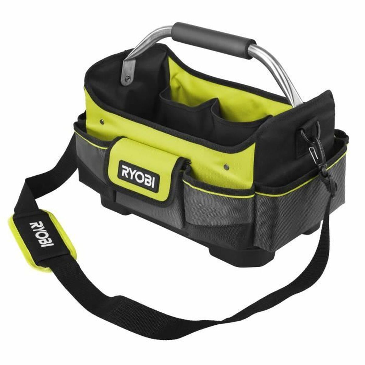 Bolsa de herramientas Ryobi RBSSOT1 25 x 32 x 20 cm Negro/Amarillo Poliéster 20 L