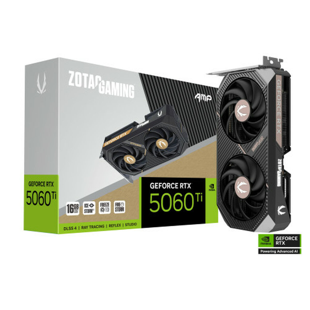 Tarjeta Gráfica Zotac ZT-B50620F-10M geforce rtx 5060 ti 16 GB GDDR7