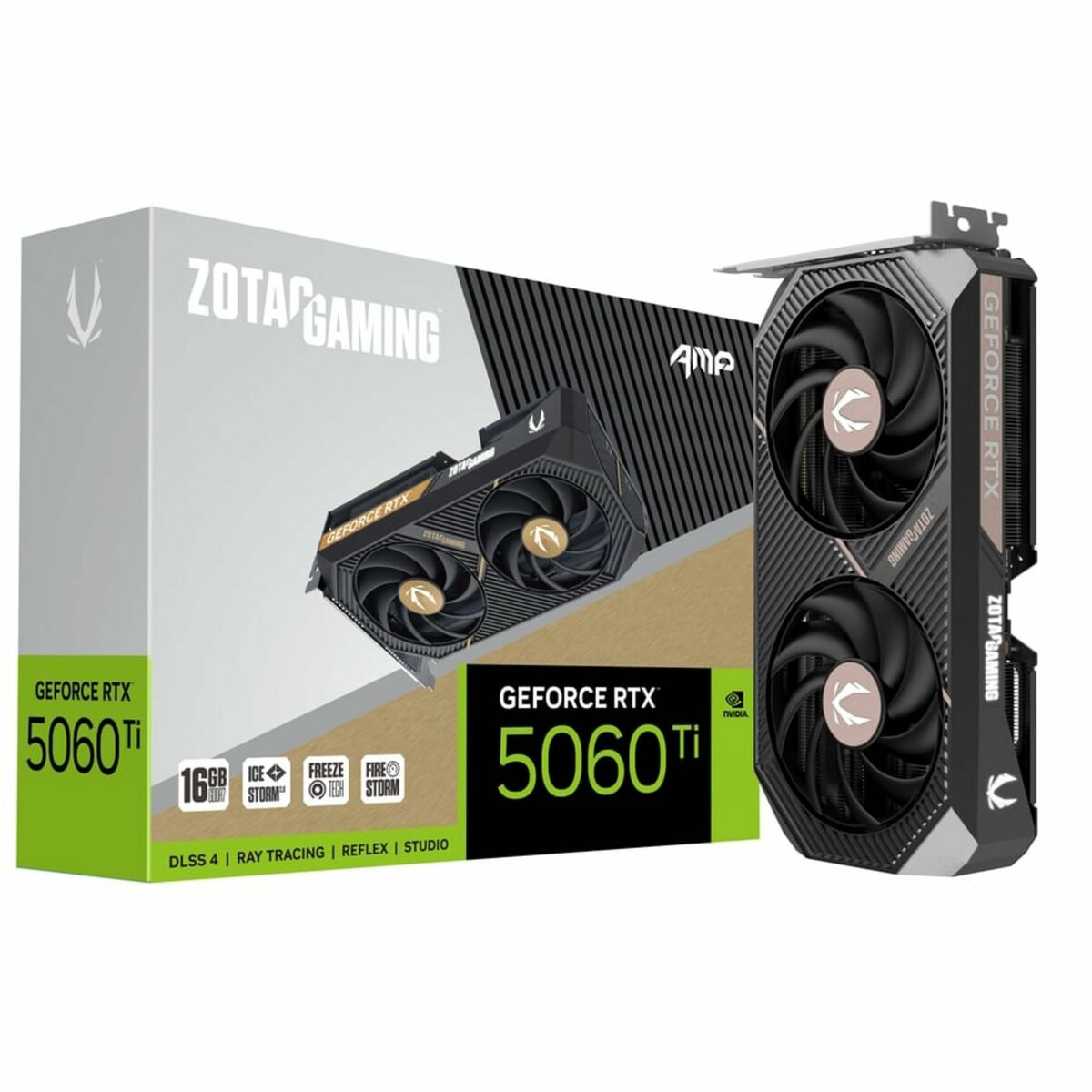 Tarjeta Gráfica Zotac ZT-B50620F-10M geforce rtx 5060 ti 16 GB GDDR7