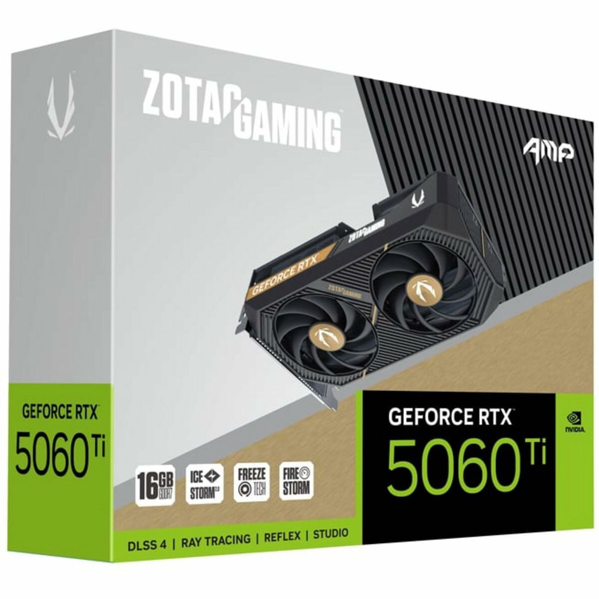 Tarjeta Gráfica Zotac ZT-B50620F-10M geforce rtx 5060 ti 16 GB GDDR7