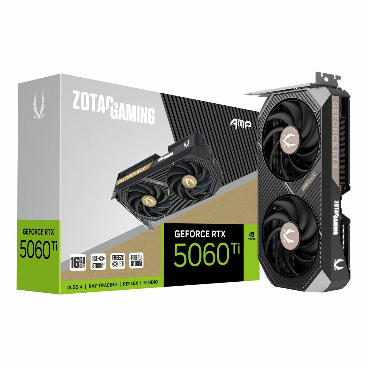 Tarjeta Gráfica Zotac ZT-B50620F-10M geforce rtx 5060 ti 16 GB GDDR7