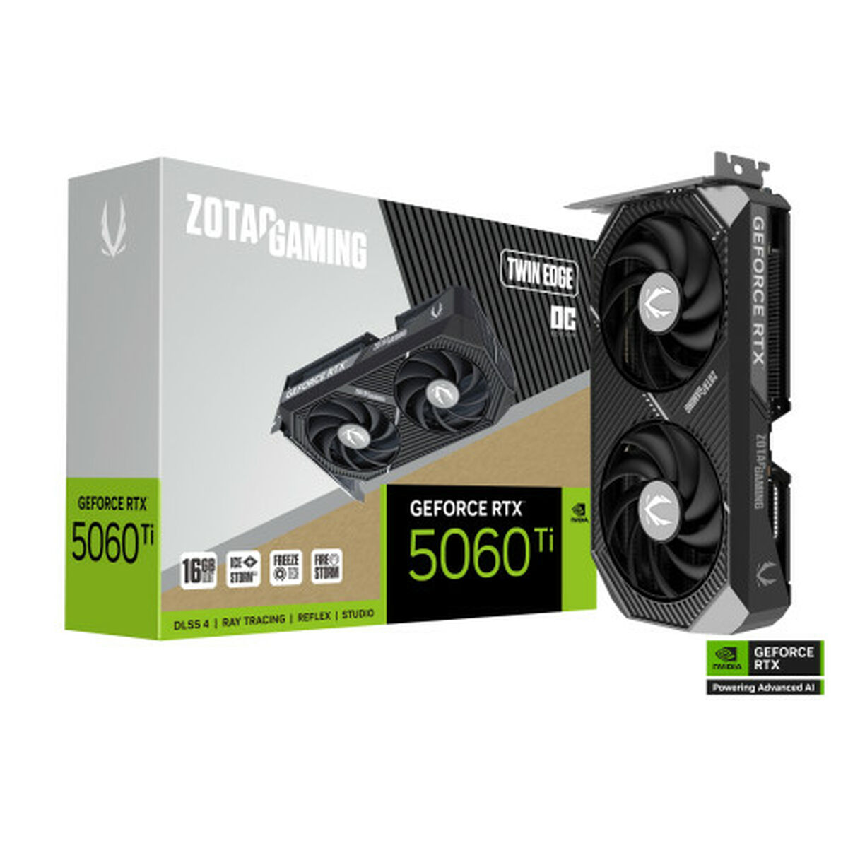 Tarjeta Gráfica Zotac ZT-B50620H-10M geforce rtx 5060 ti 16 GB GDDR7