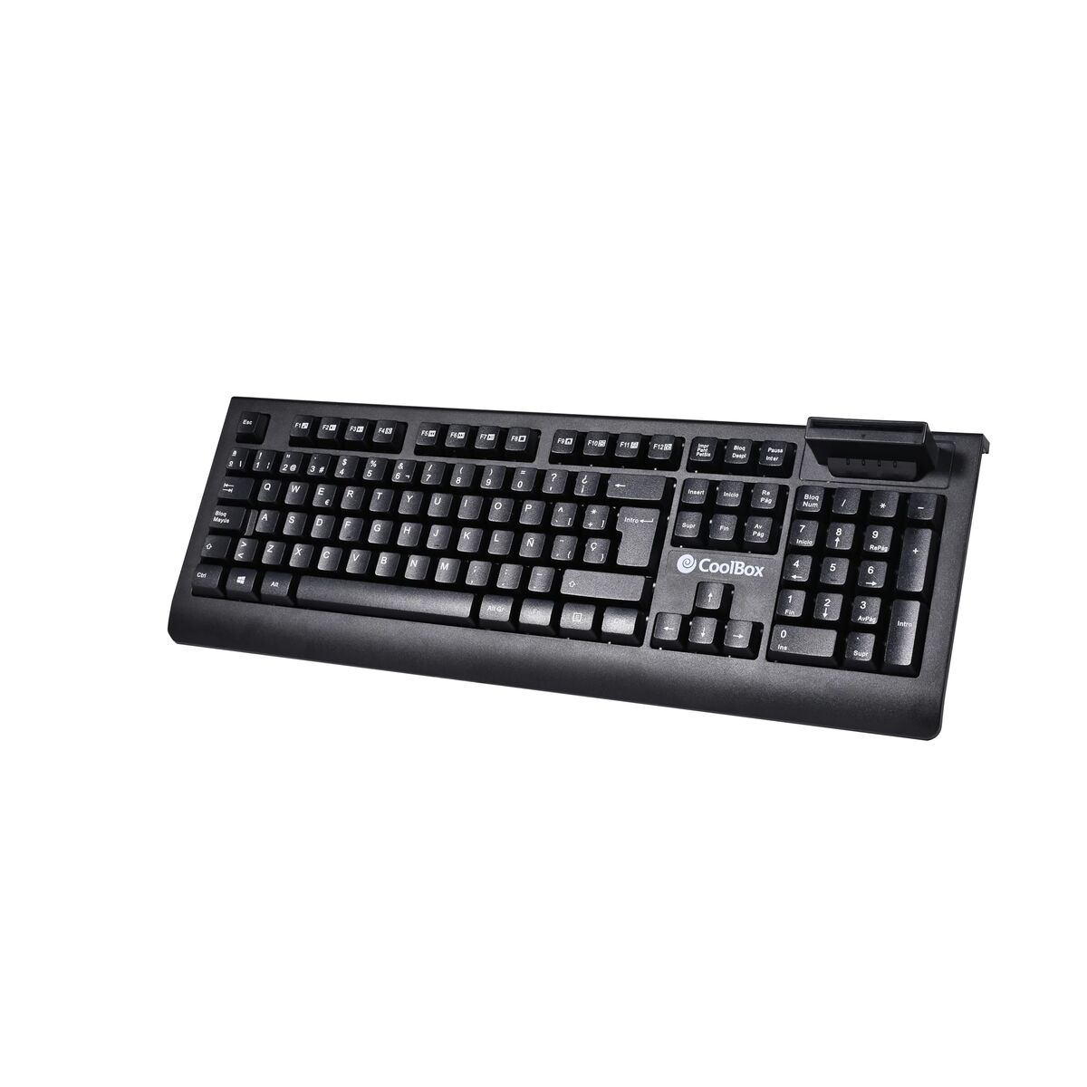 Teclado CoolBox COO-TEC04DNI Negro Qwerty Español