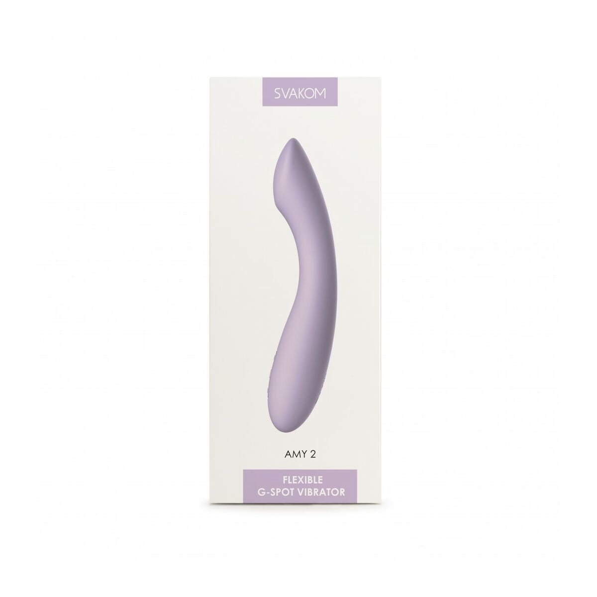 Vibrador clásico Svakom Azul Pastel Lila