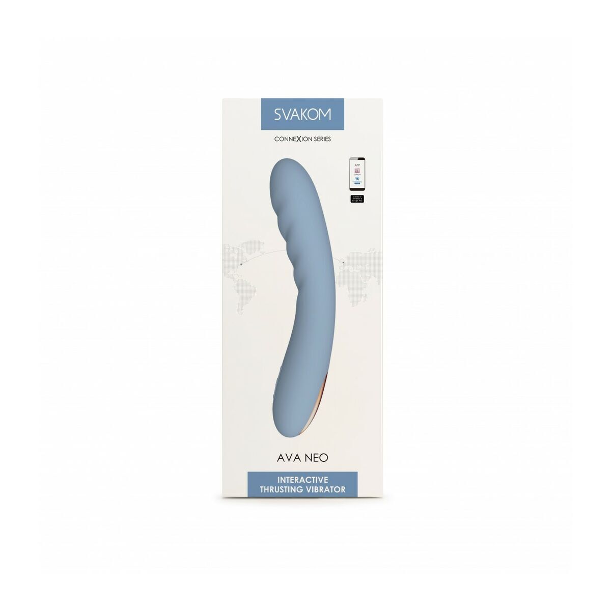Vibrador Punto G Svakom Azul