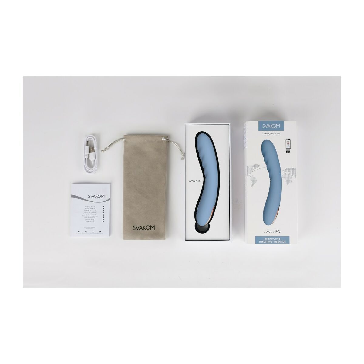 Vibrador Punto G Svakom Azul