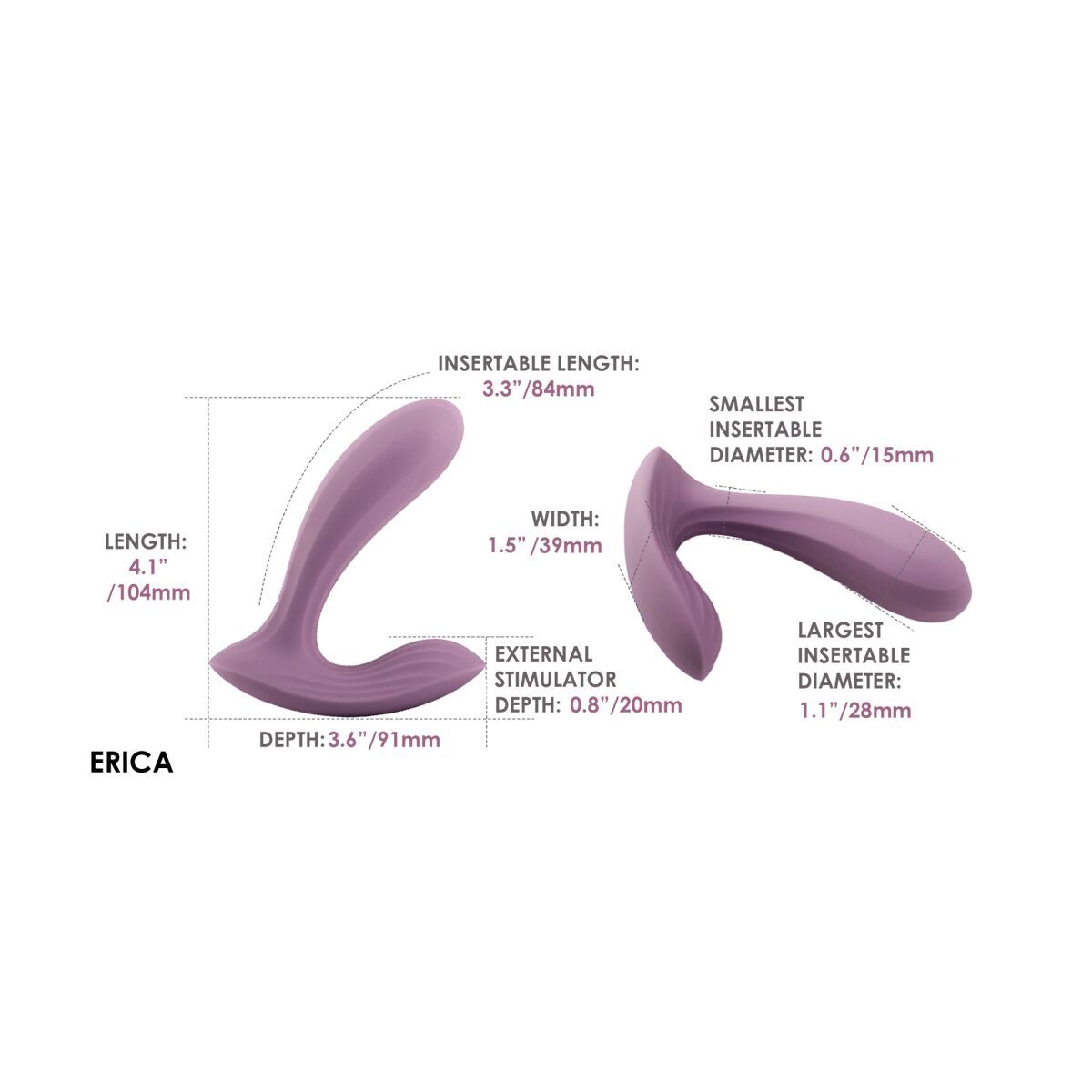 Plug Anal S Pleasures Rosa (8,3 cm)