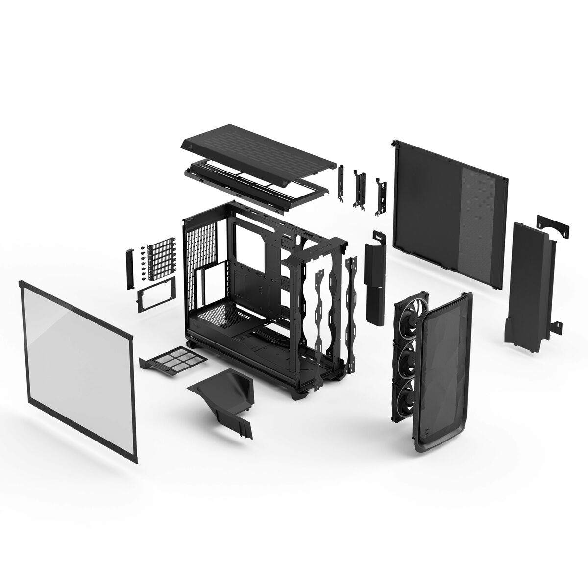 Caja Semitorre ATX Fractal Design FD-C-MES3X-04 Negro