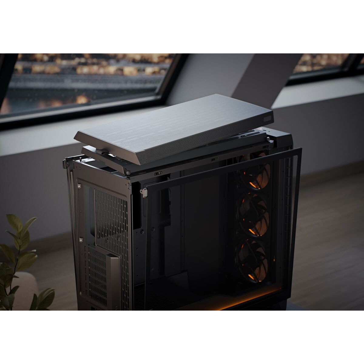 Caja Semitorre ATX Fractal Design FD-C-MES3X-04 Negro