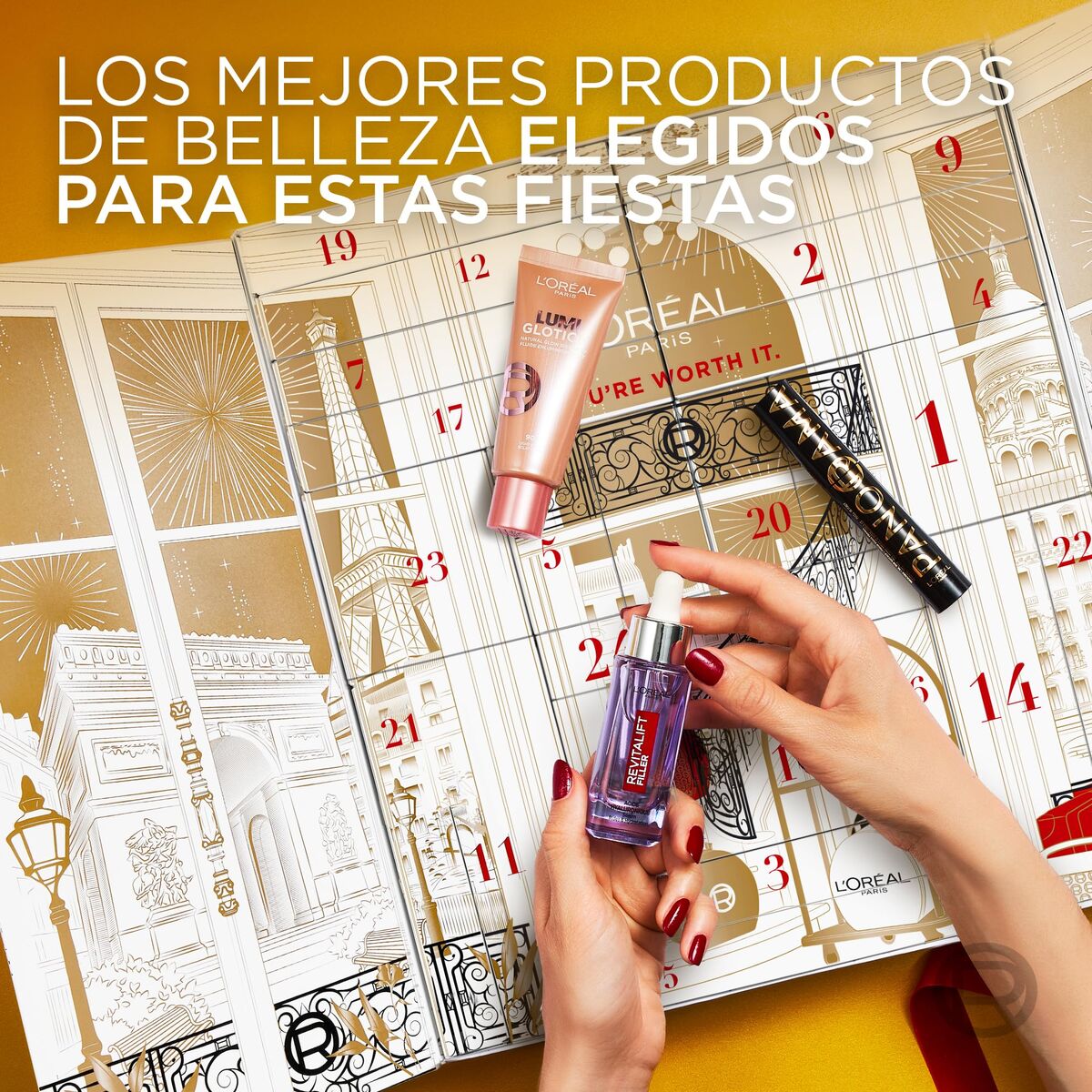 Esmalte de uñas L'Oreal Make Up CALENDARIO DE ADVIENTO