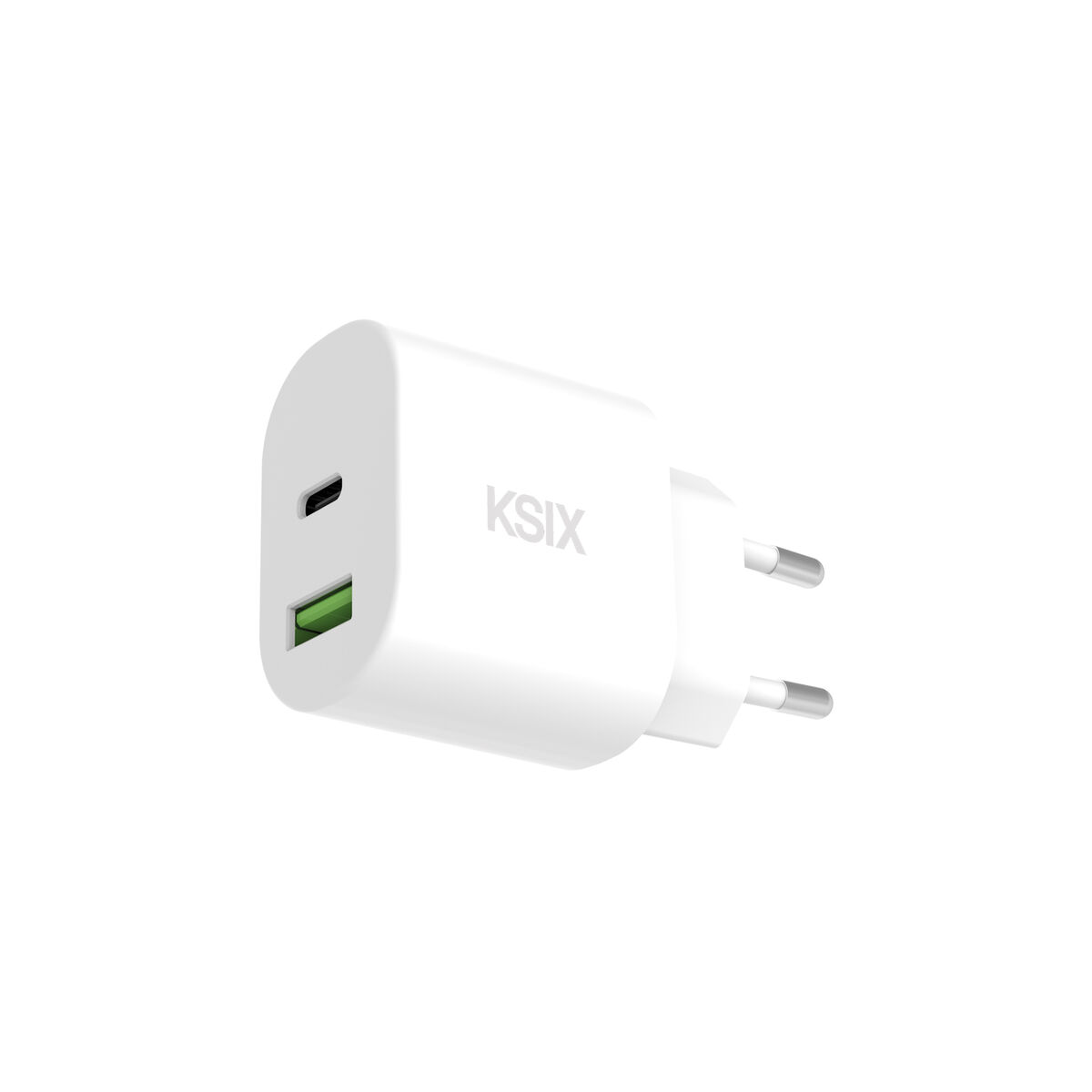 Cargador de Pared KSIX Blanco 20 W