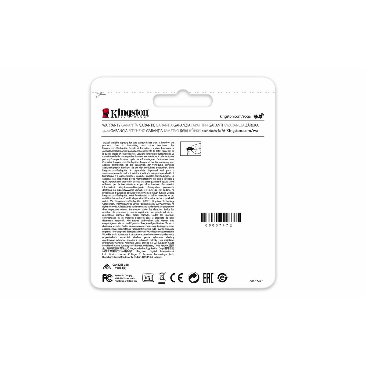 Tarjeta Micro SD Kingston SDCE/256GB 256 GB