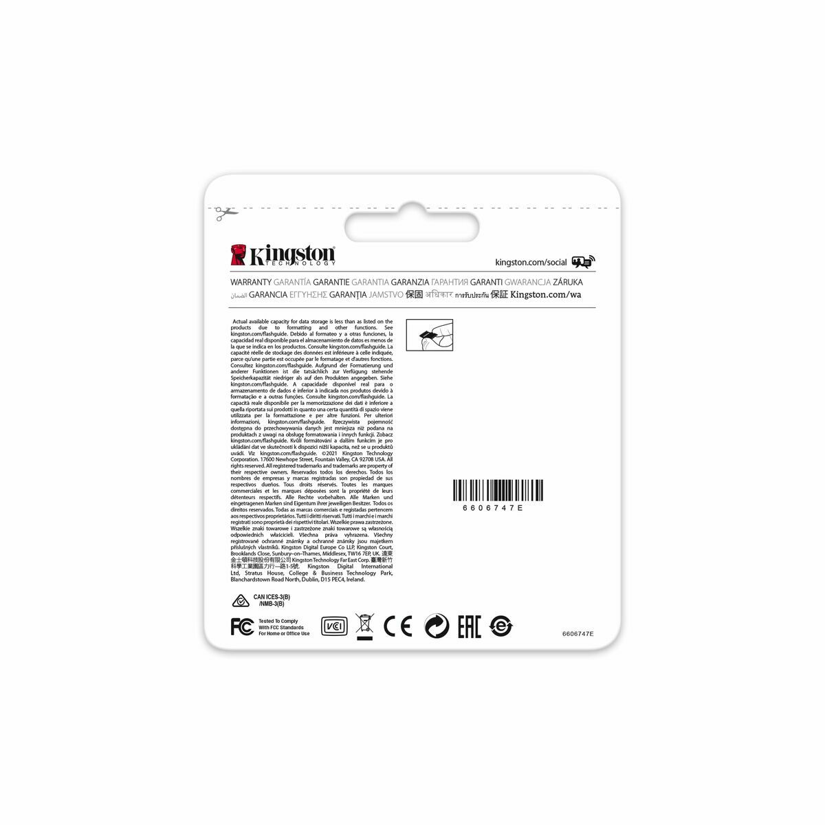 Tarjeta Micro SD Kingston SDCE/256GB 256 GB