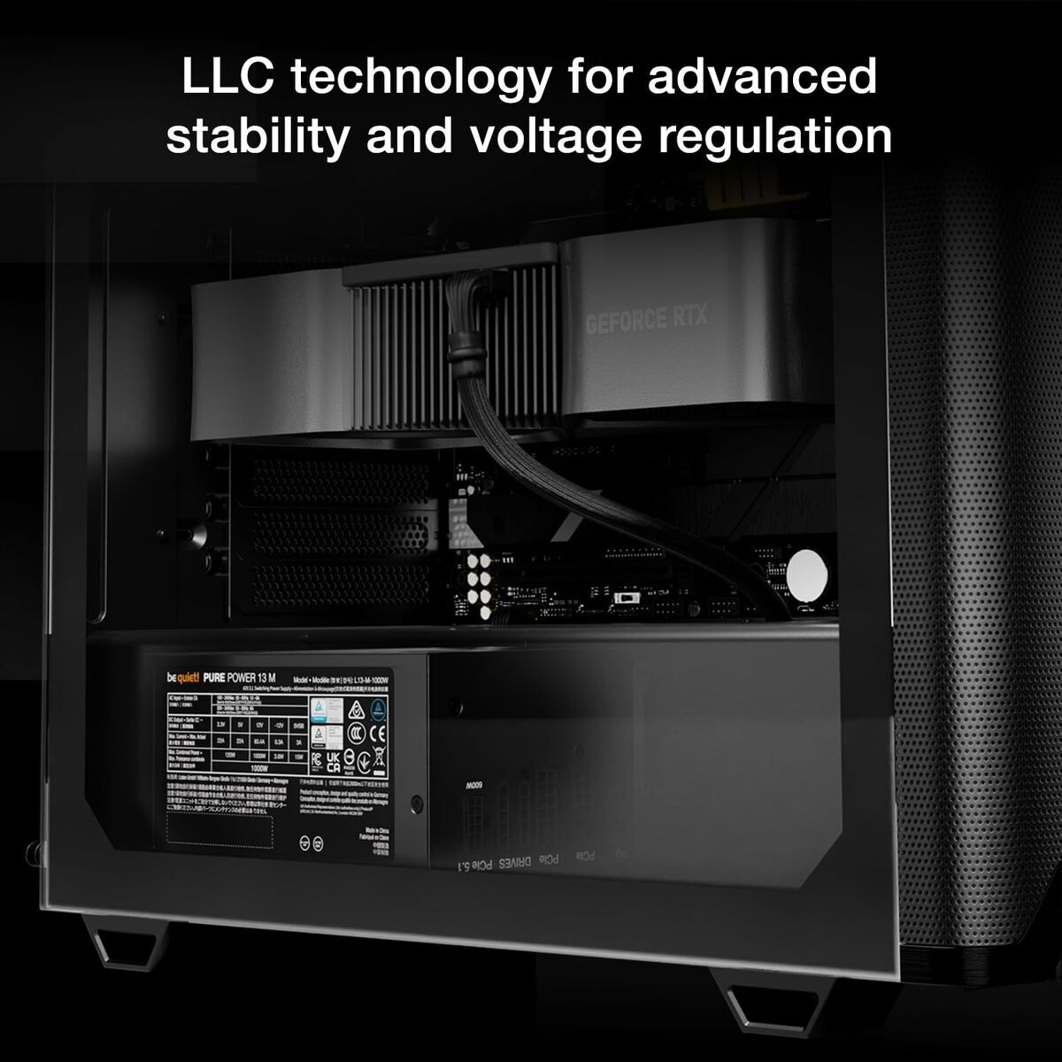 Fuente de Alimentación Be Quiet! BP028EU ATX 1000 W 80 Plus Gold