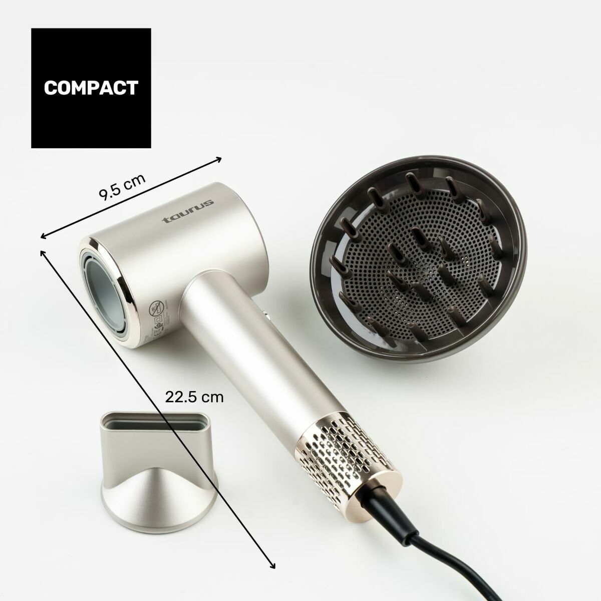 Secador de Pelo Taurus 900119000 Gris