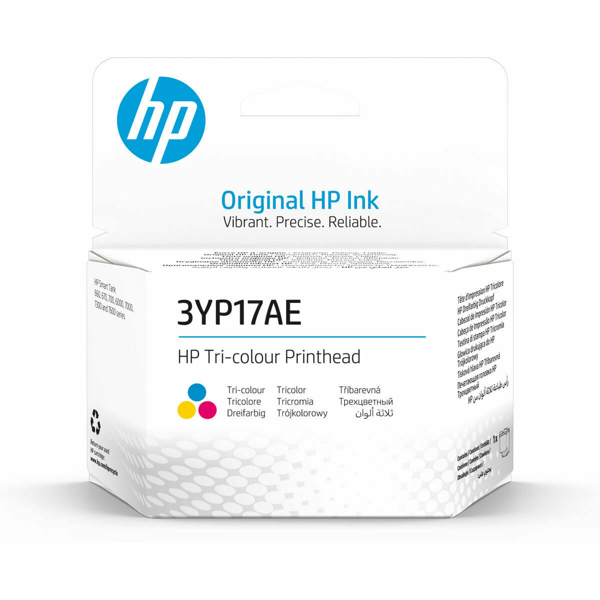 Cartucho de Tinta Original HP 3YP17AE Multicolor
